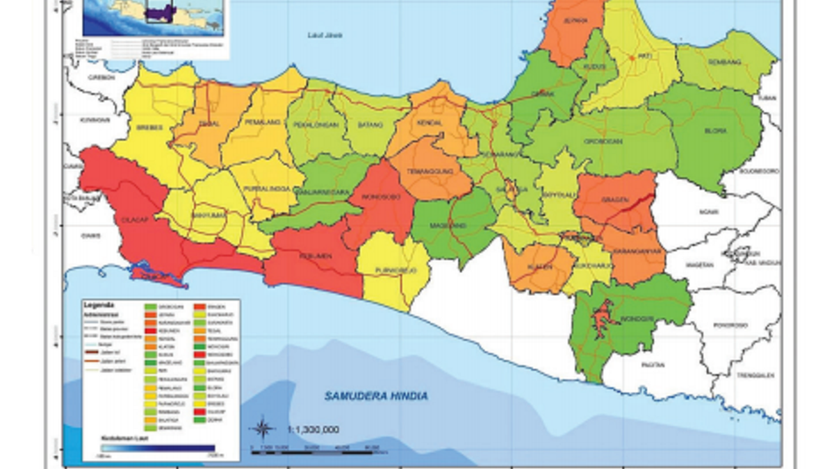 Kabupaten Di Jawa Tengah Bagian Selatan Ini Miliki UMK Terkecil Tapi