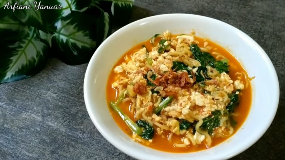 Ide Buka Puasa Dan Sahur Dengan Resep Mie Tek Tek Kuah Ala Kaki Lima