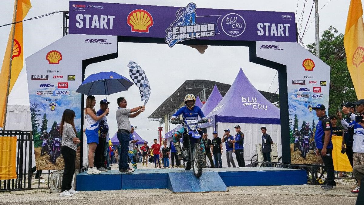 Seri Shell Blu Cru Yamaha Enduro Challenge Digelar Di Bandung