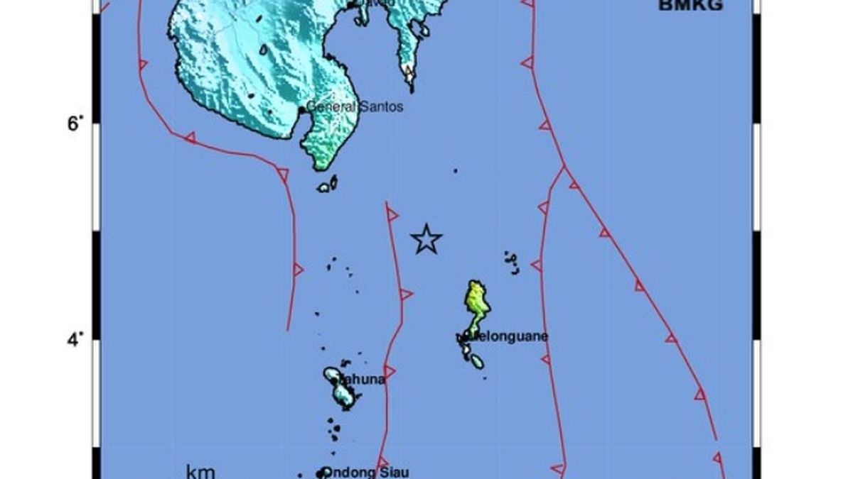 Gempa Terkini M7 0 Guncang Pulau Karatung Sulut Hari Ini 9 Januari 2024