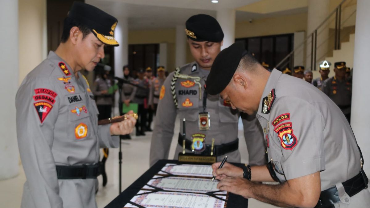 Kapolda Kaltara Pimpin Serah Terima Jabatan Dirpamobvit Zona Kaltara