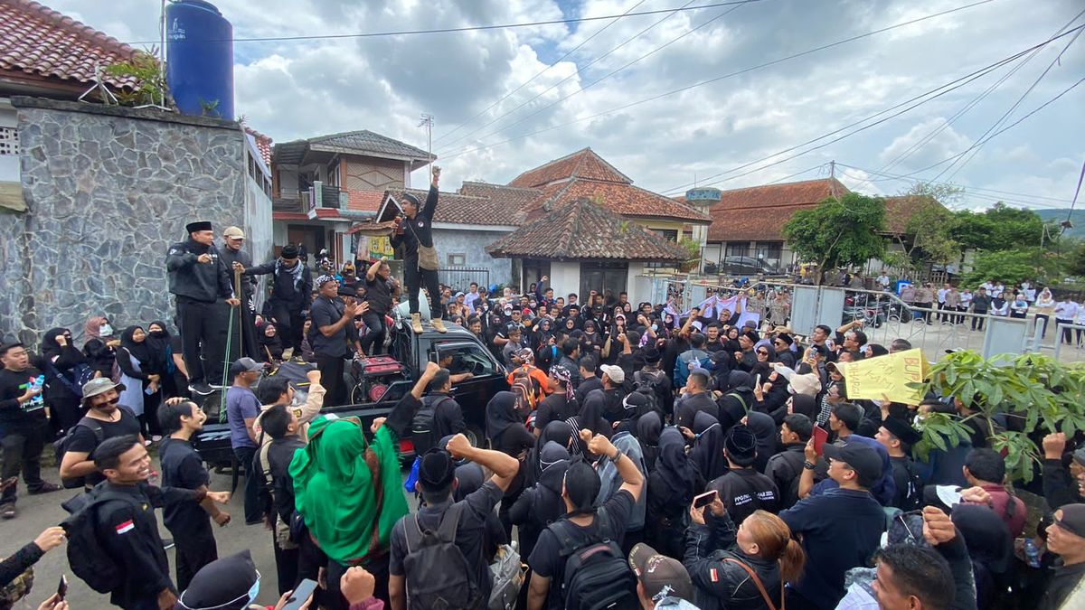 Unjuk Rasa Guru Honorer Sukabumi Desak Pemkab Soal Usulan Formasi PPPK