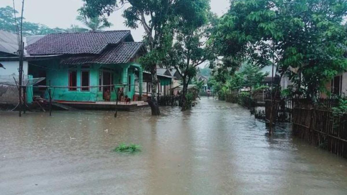 Banjir Di Kabupaten Pandeglang Meluas Rendam Desa Di Kecamatan