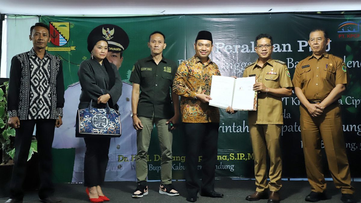 Bikin Terobosan Bupati Bandung Percepat Dan Permudah Serah Terima Psu