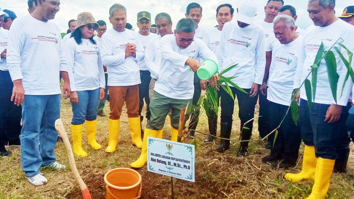 Kebun Raya Bambu Magetan Jadi Yang Pertama Di Indonesia Didukung Klhk