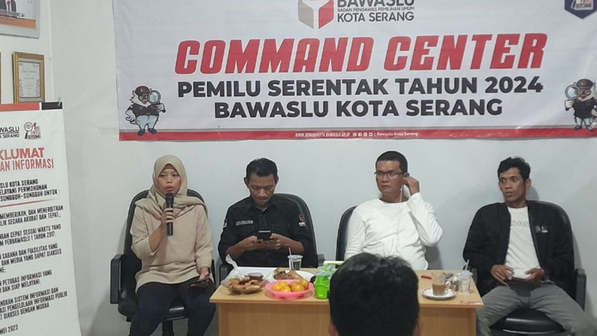 Pemilu Di Depan Mata Bawaslu Kota Serang Terus Lakukan Patroli