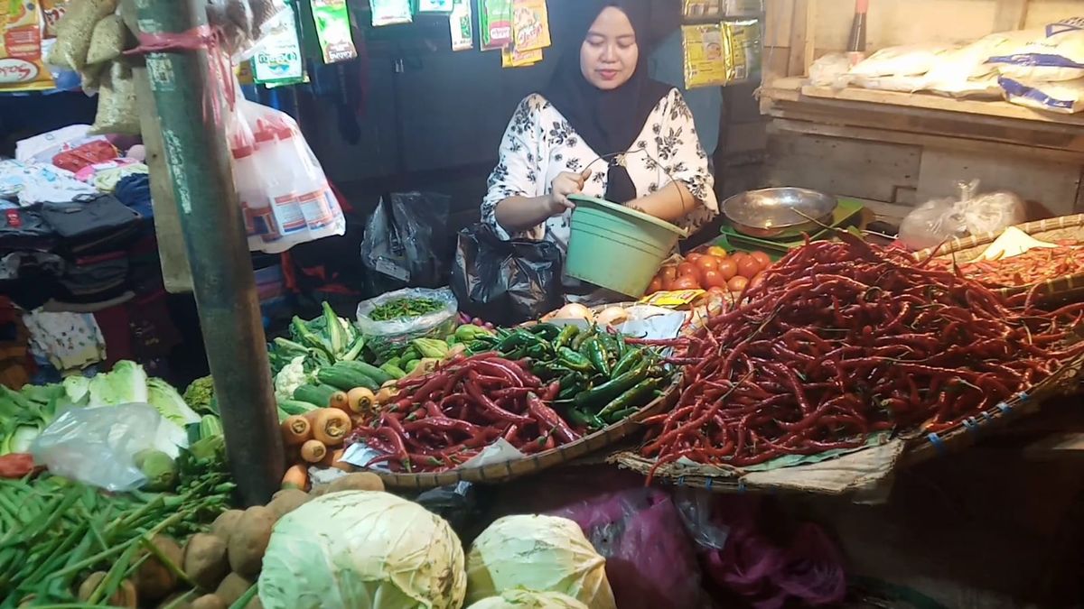 Harga Sejumlah Kebutuhan Pokok Di Kabupaten Pandeglang Merangkak Naik