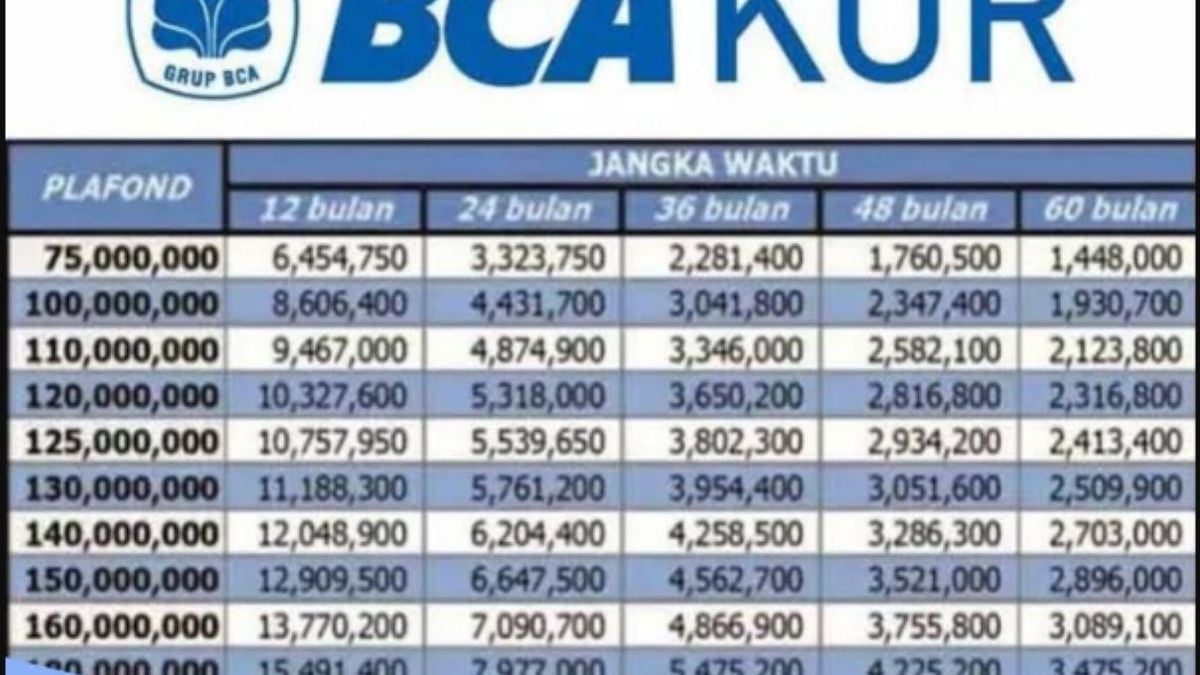 Modal Usaha Tanpa Ribet Ini Cara Mudah Mengajukan Kur Bca Tanpa Agunan