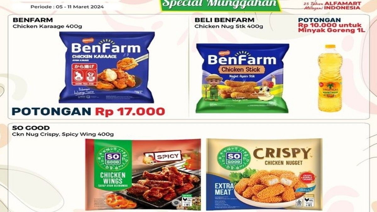 Promo Munggahan Ramadhan Di Alfamart Ada Harga Spesial Nugget Berlaku