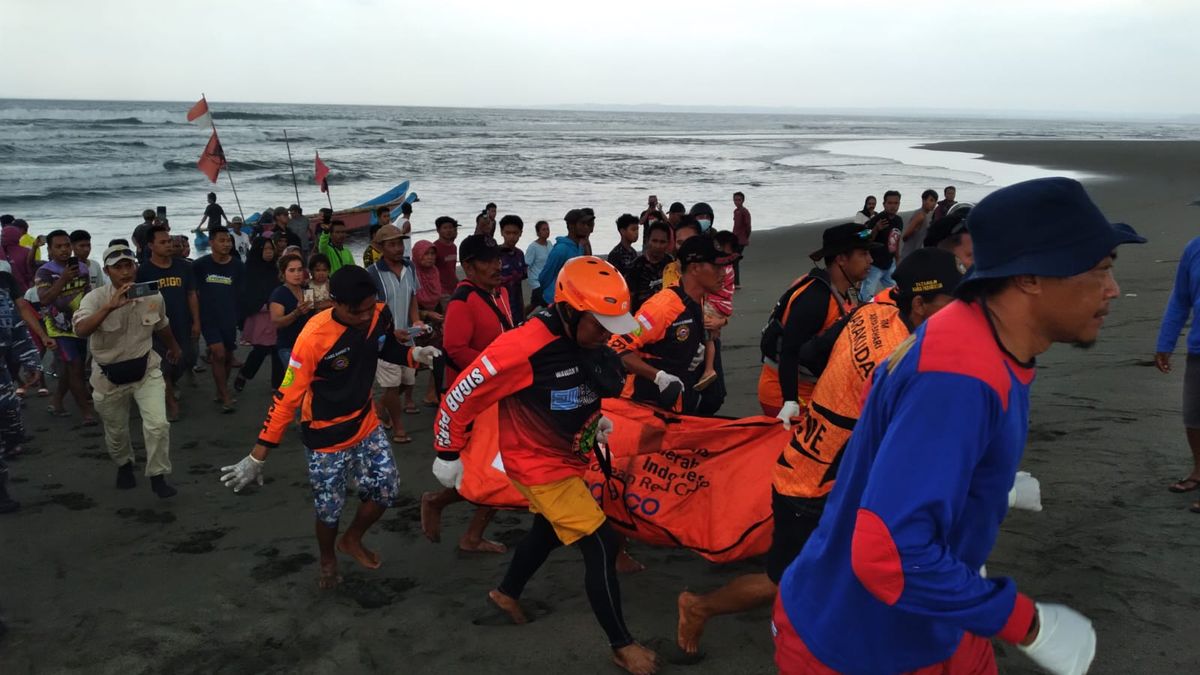 2 Orang Tenggelam Di Pantai Batu Hiu Pangandaran Tim SAR Temukan