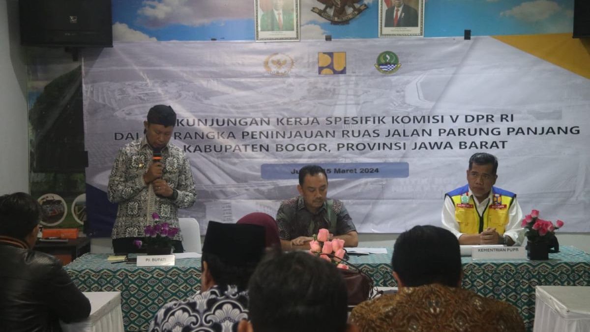 Jalan Rusak Parah Akibat Truk Tambang Pj Bupati Bogor Dan Komisi V Dpr