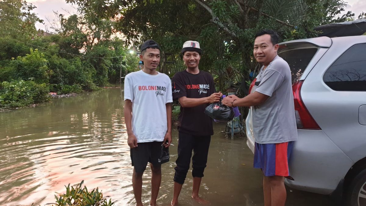 Musibah Banjir Di Grobogan Relawan Bolone Mase Salurkan Bantuan