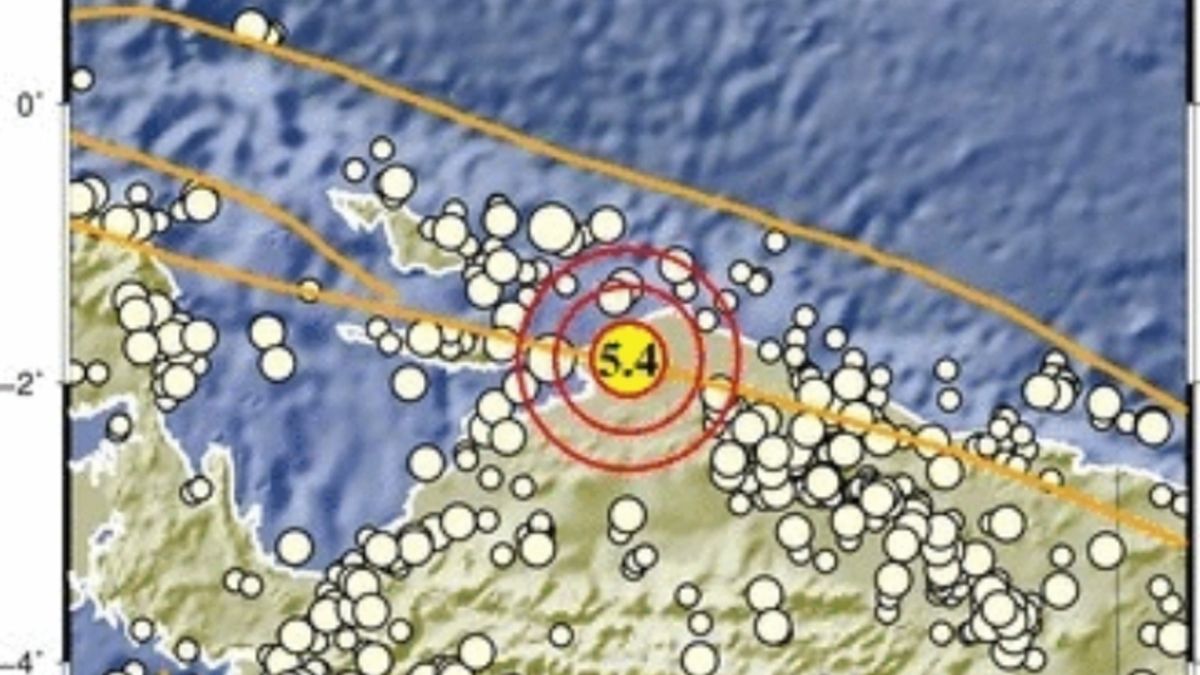 Gempa Hari Ini Maret Guncang Kasonaweja Papua Magnitudo M