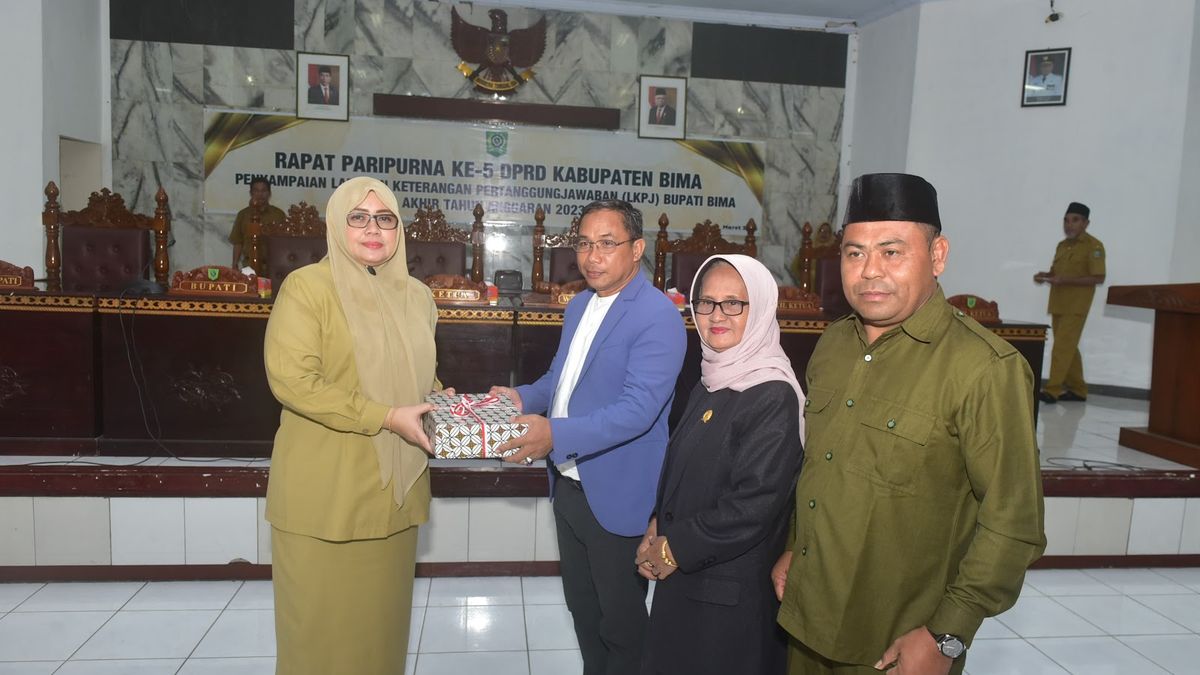 Lkpj Bupati Bima Tahun Realisasi Apbd Mencapai Rp Triliun