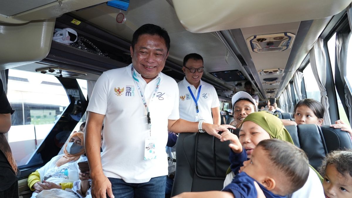 Berangkatkan Lebih Dari Pemudik Melalui Jalur Darat Dan Laut