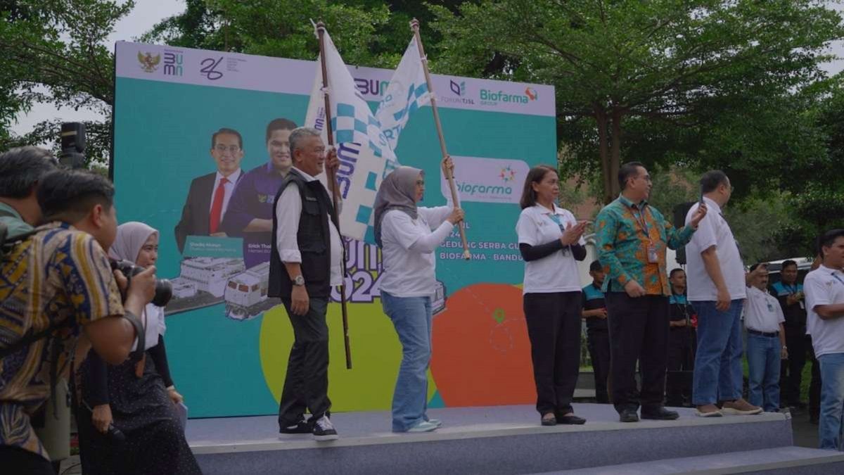 Mudik Asyik Bersama BUMN 2024 Bio Farma Berangkatkan 486 Pemudik Ini