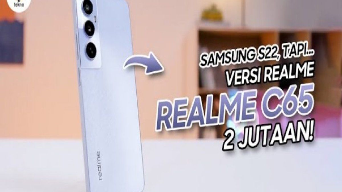 Realme C Ponsel Entry Level Terbaru Dengan Desain Menawan Dan