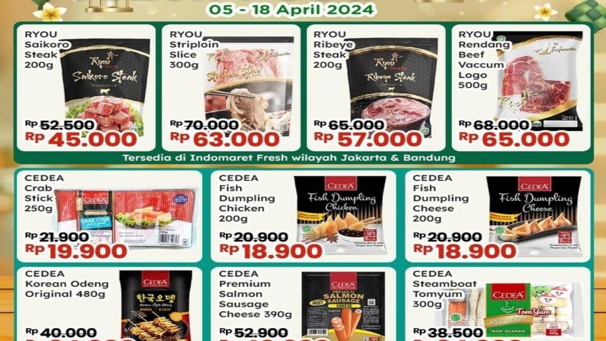 Promo Frozen Food Di Indomaret Ada Diskon Harga Spesial Berlaku