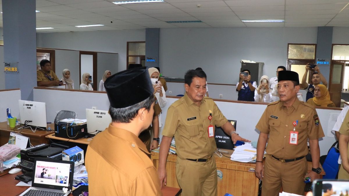 Sidak Pegawai Hari Pertama Kerja Usai Libur Lebaran Sekda Kehadiran