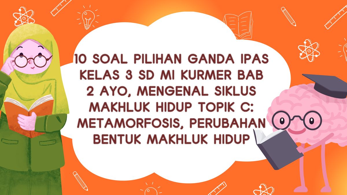 10 Soal Pilihan Ganda IPAS Kelas 3 SD MI Kurmer Bab 2 Ayo Mengenal