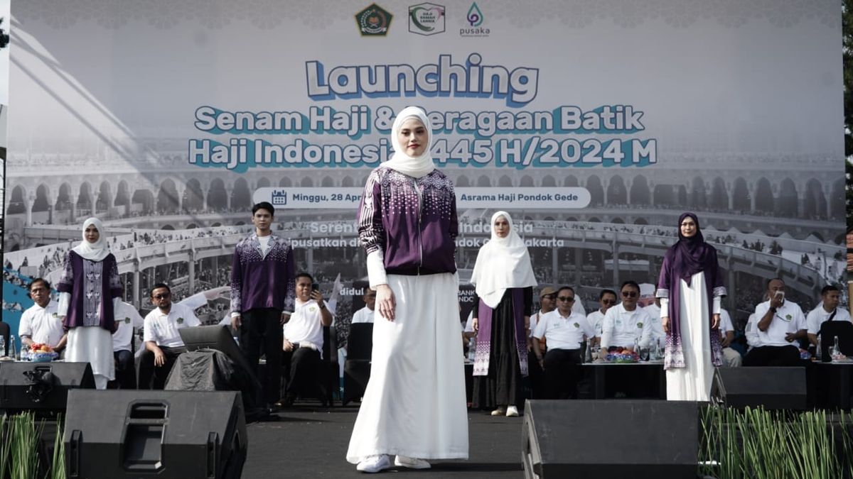 Kemenag Rilis Seragam Batik Terbaru Untuk Jemaah Haji Indonesia Motif