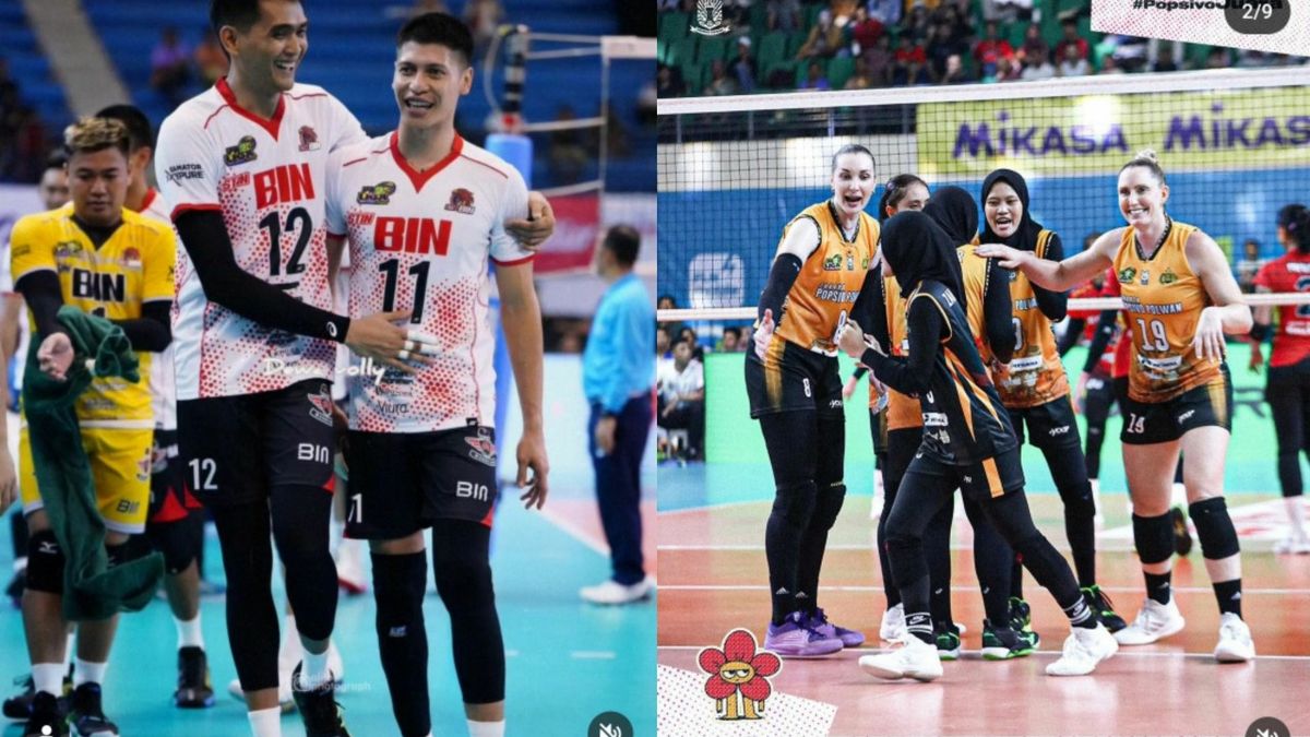 STIN BIN Dan Popsivo Polwan Juara Proliga 2024 Putaran I Klasemen