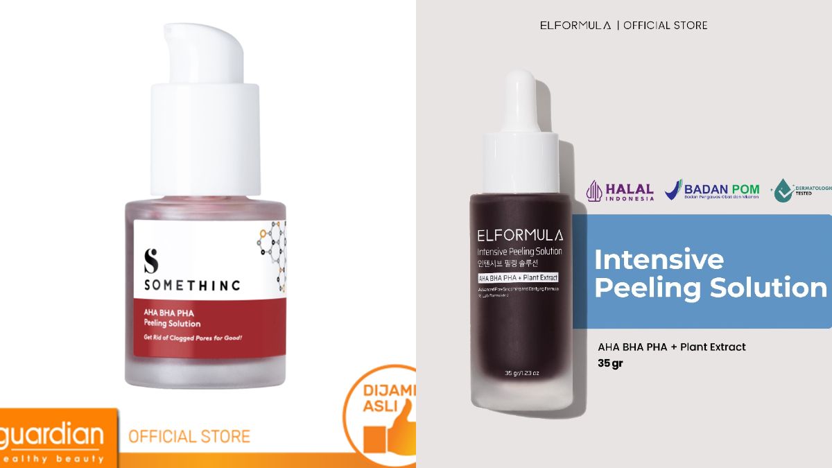 Battle Peeling Serum Elformula Vs Somethinc Ini Beda Harga Dan