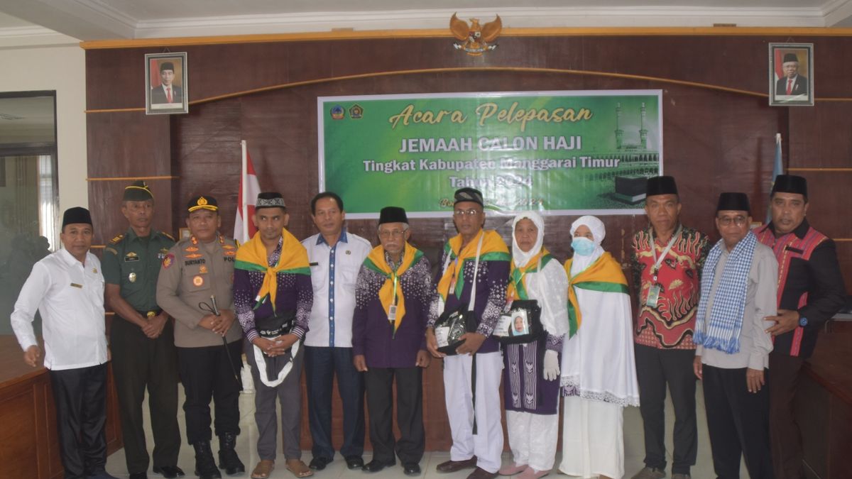 Pemda Manggarai Timur Lepas Jemaah Calon Haji Derana Ntt