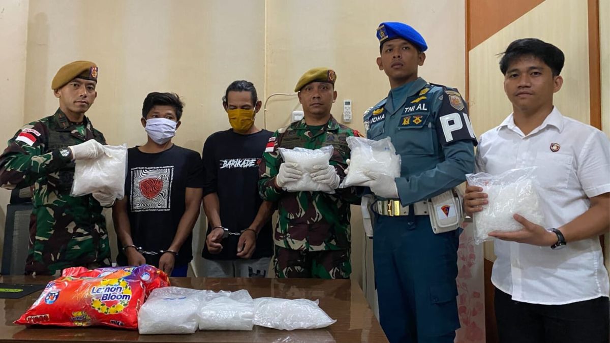 TNI Angkatan Darat Gagalkan Upaya Penyelundupan Sabu 7 Kilogram Medan