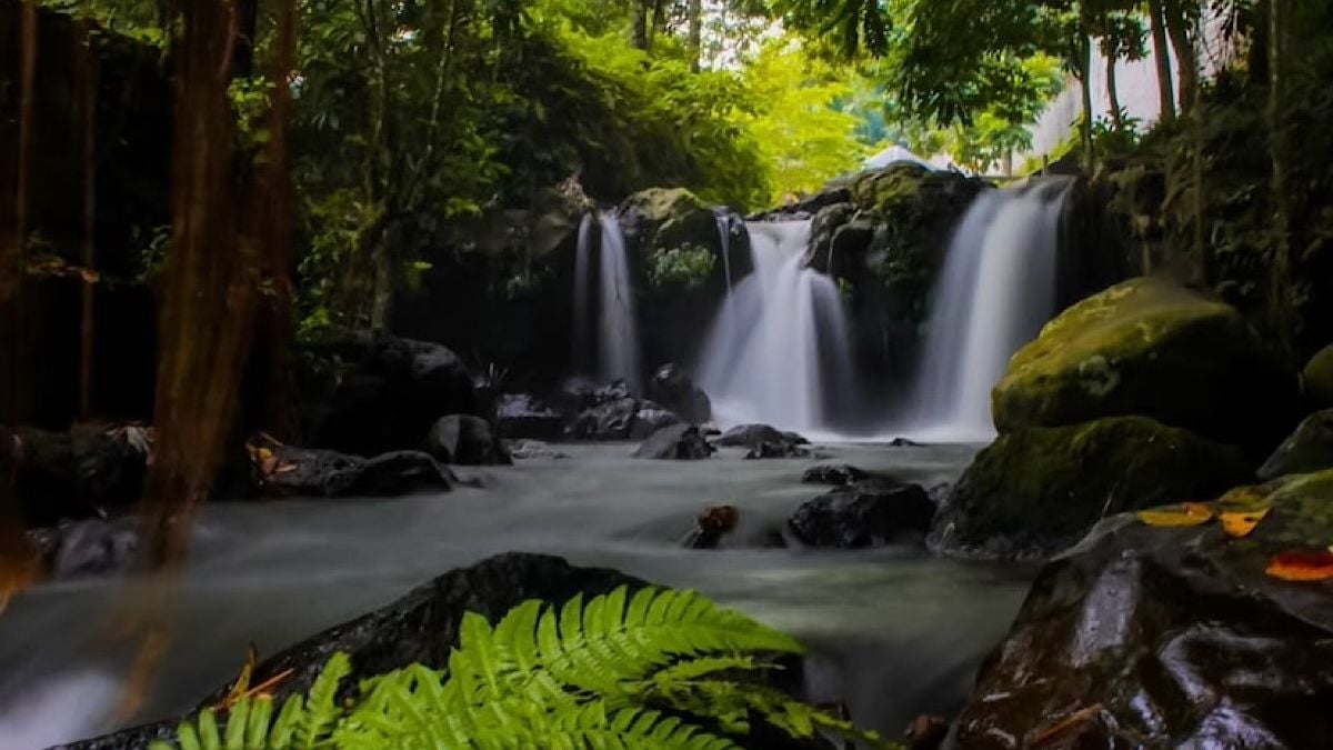 Rute Menuju Air Terjun Tibu Remeneng Di Desa Lembuak Lombok Barat