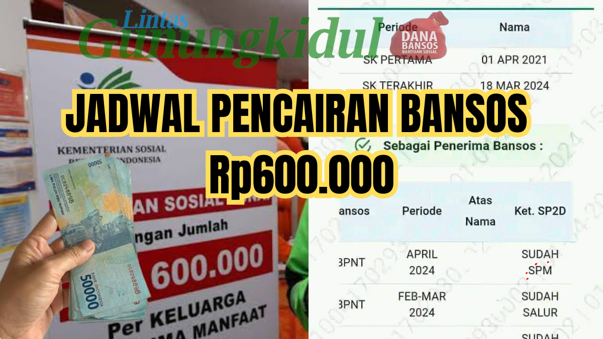 Bansos 600 Ribu 2024 Kapan Cair Cair Mulai Hari Ini Pahami Cara Cek