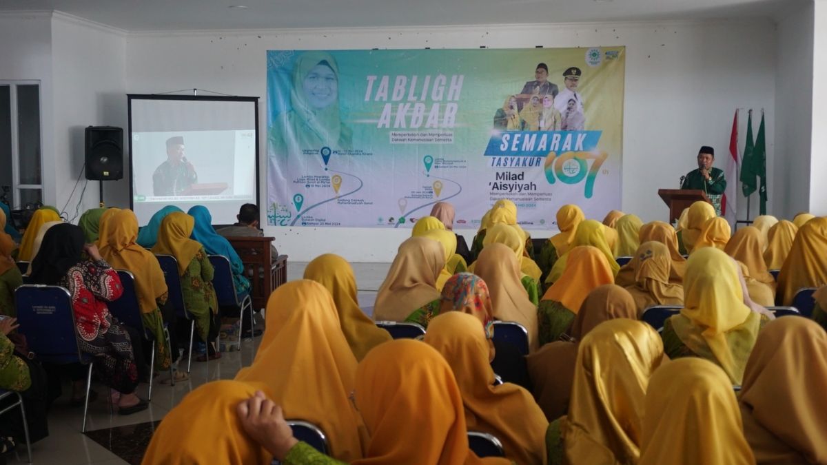 Puncak Semarak Tasyakur Milad Ke Aisyiyah Tabligh Akbar Menyapa