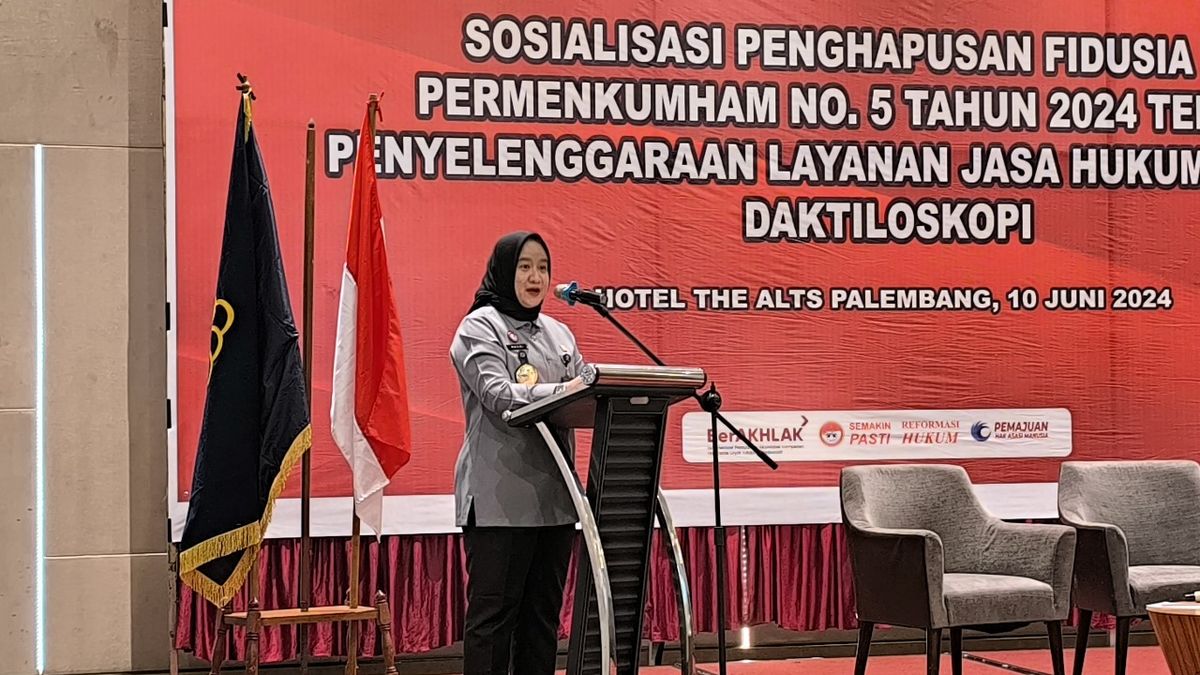 Kemenkumham Sumsel Ajak Notaris Optimalkan Penghapusan Fidusia Rugikan