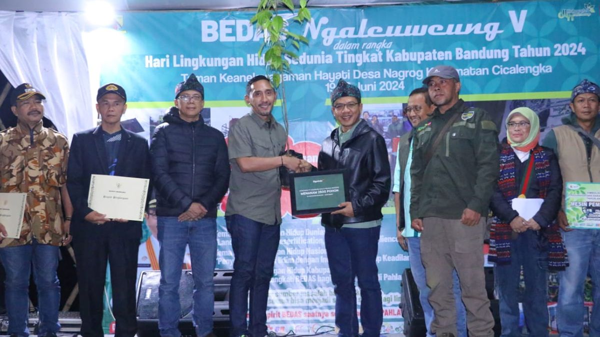 Bupati Bandung Bahas Manfaat Pohon Bagi Kehidupan Manusia Di Acara