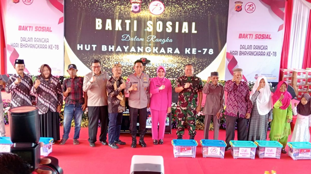 Peringati Hari Bhayangkara Ke 78 Polda Jabar Lakukan Giat Bakti Sosial