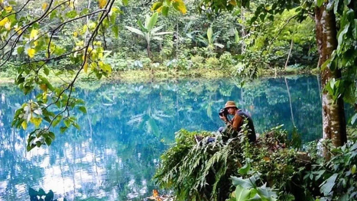 Menikmati Indahnya Telaga Nila Majalengka Dengan Air Jernih Dan