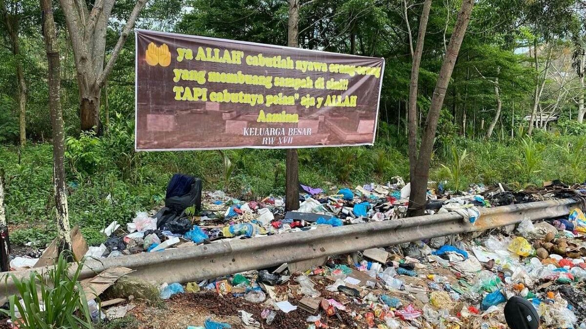 DLH Batam Terkesan Lambat Angkut Sampah 10 Hari Baru DiBersihkan Ini