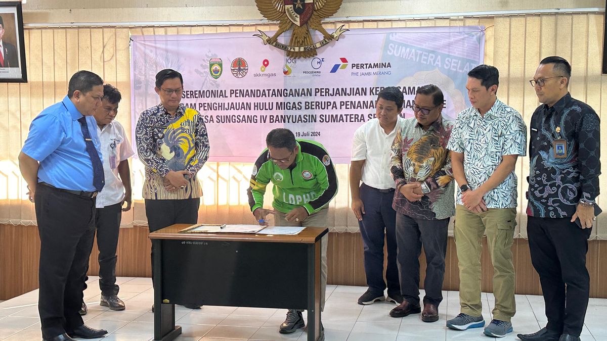 Skk Migas Bersama Medco E P Dan Phe Jambi Merang Tanam Mangrove Di