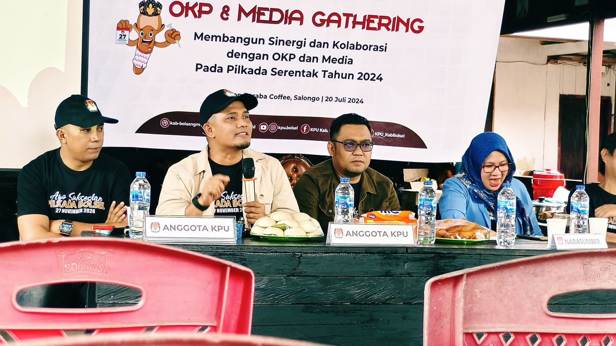 Kpu Bolsel Gandeng Media Dan Okp Tingkatkan Partisipasi Pemilih Dalam