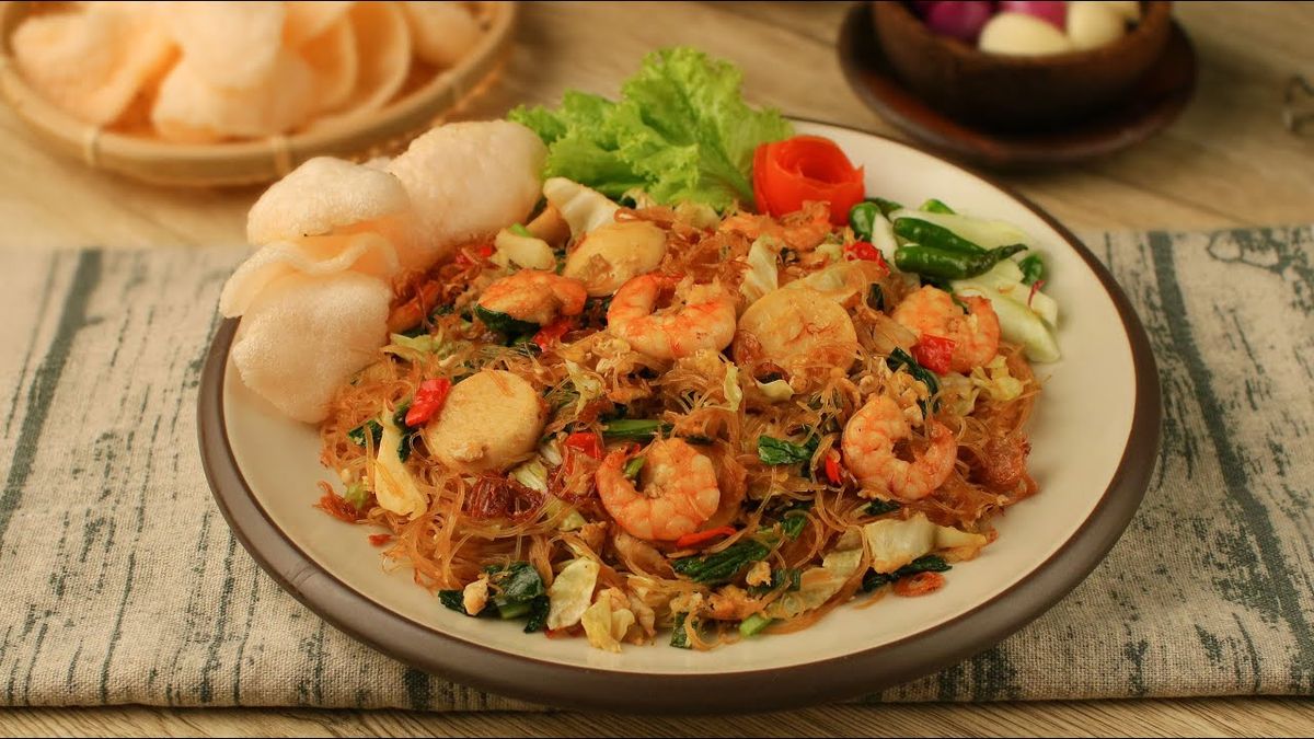 Gampang Bikinnya Resep Bihun Goreng Pedas Manis Ala Chef Rudy Yang