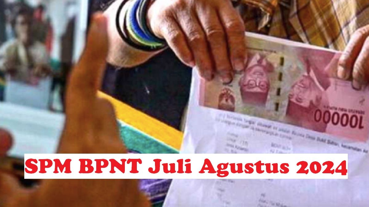 Apa Benar Surat Perintah Membayar Bpnt Juli Agustus Keluar Saldo