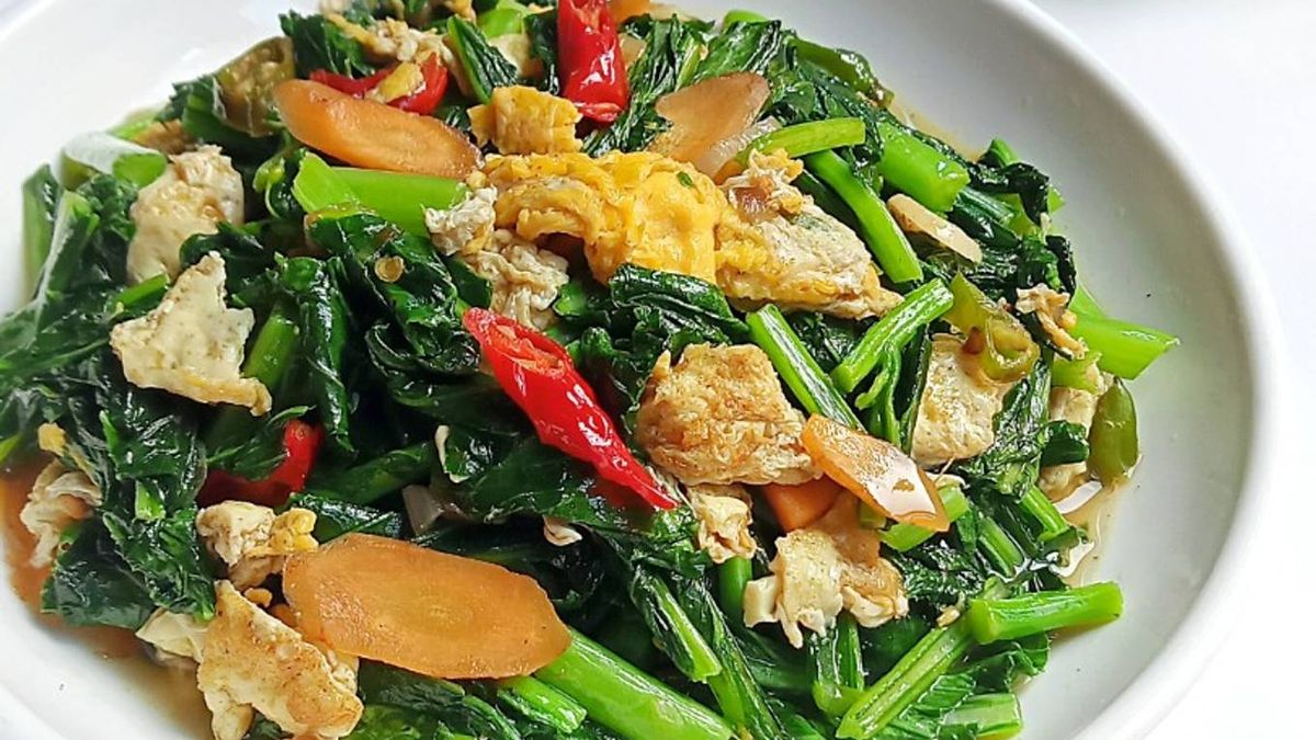 Resep Orak Arik Telur Sawi Hidangan Sehat Dan Praktis Dalam Menit