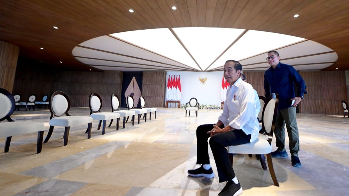 Mulai Tempati Gedung Kantor Di Ikn Presiden Joko Widodo Beri Nama