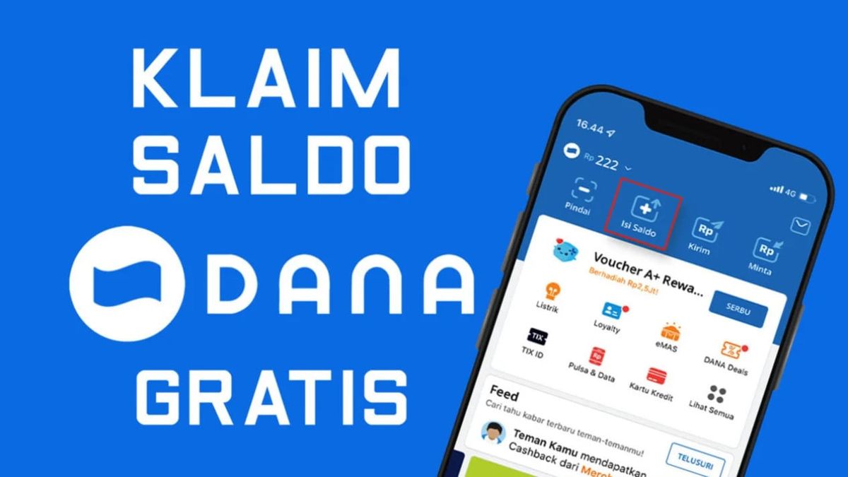 Ambil Saldo DANA Gratis Rp 100rb Link DANA Kaget Terbaru Hari Ini 2