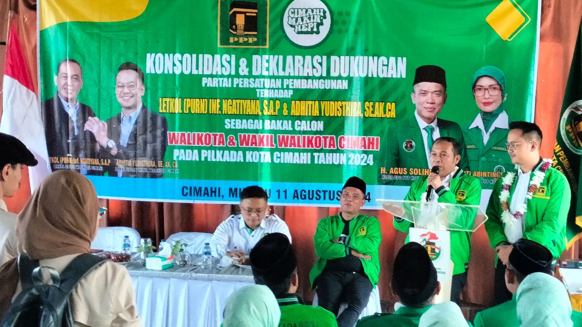 Sempat Dukung Dikdik Ppp Deklarasi Usung Ngatiyana Adhitia Yudhistira