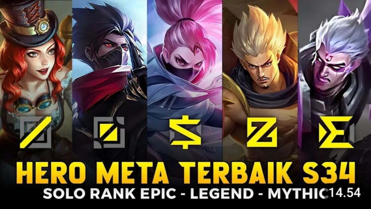 Update Tier List Hero Mobile Legends Terbaik Di Meta Season Setelah