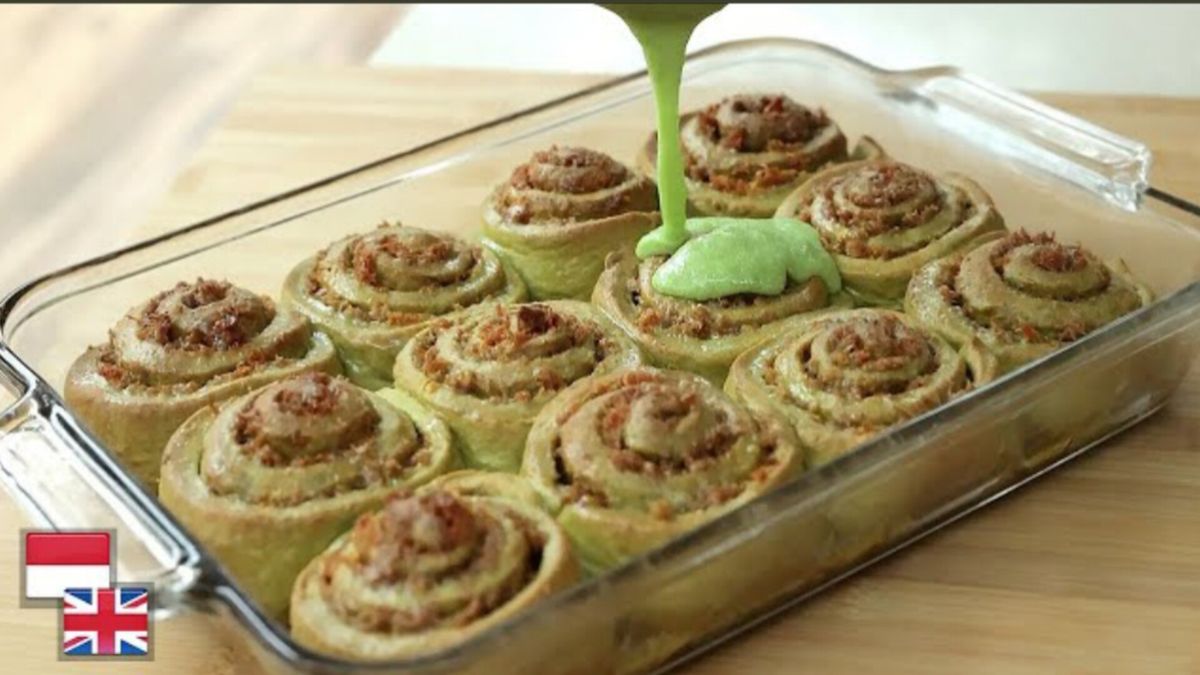 Lembut Manis Resep Roti Klepon Cinnamon Roll Tanpa Mixer Ala Devina