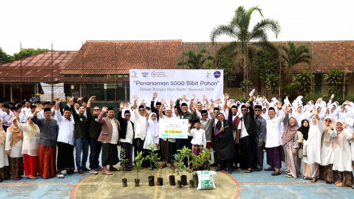 Kolaborasi Hebat Hari Santri Nasional Danone Sep Dan Pesantren