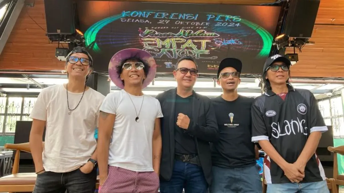 Slank Rayakan Ulang Tahun Ke 41 Dengan Konser Pasar Malam Unik Harga