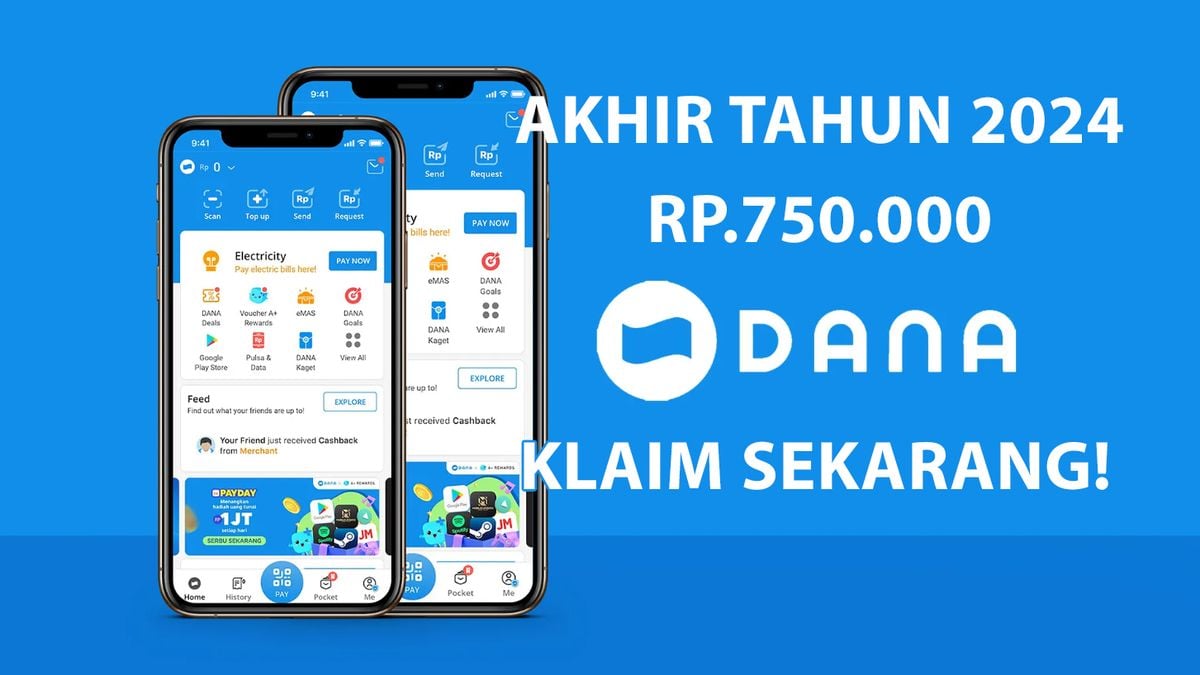 Link DANA Kaget Hari Ini 29 Desember 2024 Klaim Saldo Gratis Rp600